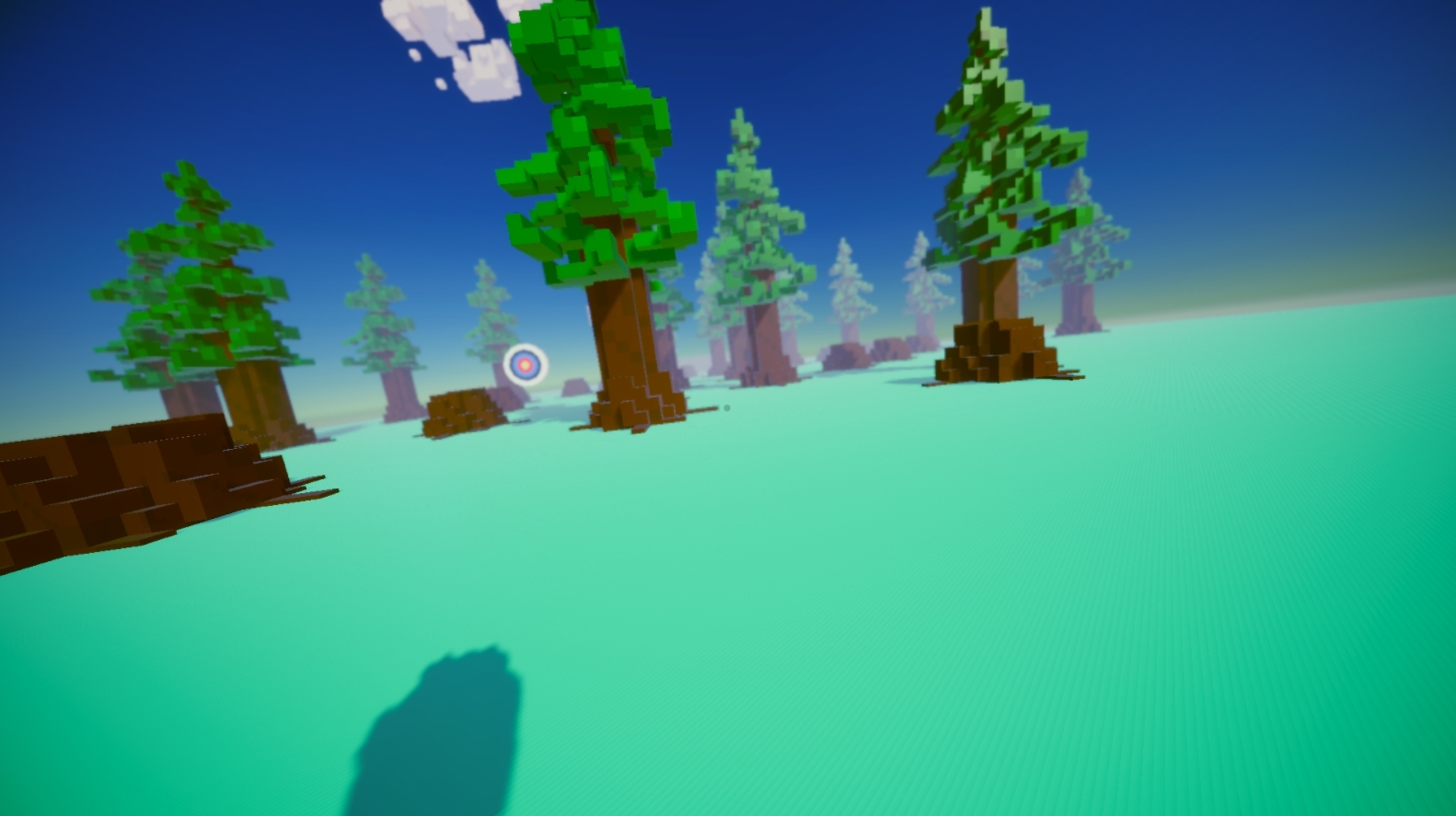 Post Processing of Precision, An Archery Game.